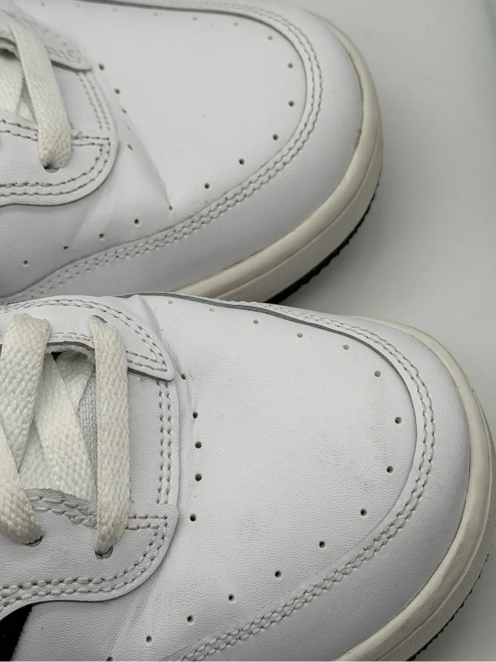 Nike Black and White Low-Top Sneakers